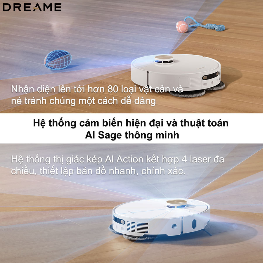 dreamevietnam robot hut bui lau nha dreame x40 ultra 11 - ROBOT HÚT BỤI LAU NHÀ DREAME X40 ULTRA dreamevietnam robot hut bui lau nha dreame x40 ultra 11 - ROBOT HÚT BỤI LAU NHÀ DREAME X40 ULTRA