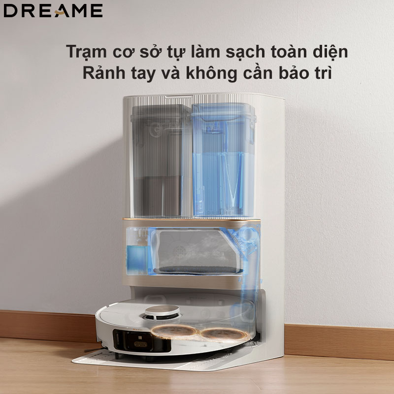 dreamevietnam robot hut bui lau nha dreame x40 ultra 6 - ROBOT HÚT BỤI LAU NHÀ DREAME X40 ULTRA dreamevietnam robot hut bui lau nha dreame x40 ultra 6 - ROBOT HÚT BỤI LAU NHÀ DREAME X40 ULTRA