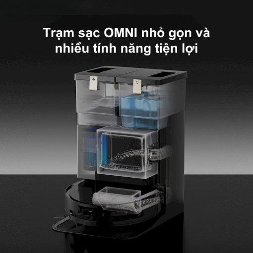 ecovacsvietnam deebot x8 pro omni tram sac tien loi - ROBOT HÚT BỤI LAU NHÀ ECOVACS DEEBOT X8 PRO OMNI