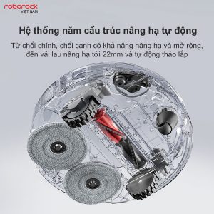 huong 4 - ROBOT HÚT BỤI LAU NHÀ ROBOROCK SAROS 10R