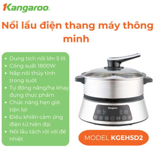 lau dien thang may kangaroo kgeh5d2 7 - Lẩu điện thang máy Kangaroo KGEH5D2