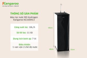 may loc nuoc hydrogen kangaroo kg100hc37 - Máy lọc nước Hydrogen Kangaroo KG100HC3
