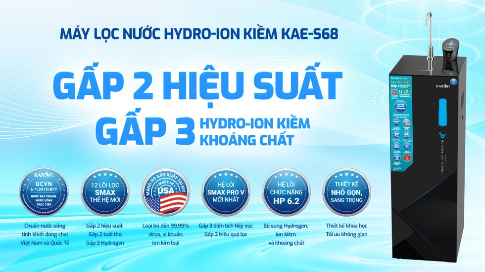 may loc nuoc karofi kae s68 hydro ion kiem 5 - Máy lọc nước Karofi KAE-S68 Hydro-ion kiềm may loc nuoc karofi kae s68 hydro ion kiem 5 - Máy lọc nước Karofi KAE-S68 Hydro-ion kiềm