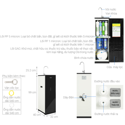 may loc nuoc ro kangaroo kg116i 1 - Máy lọc nước RO Kangaroo KG116I