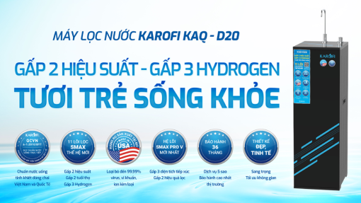 may loc nuoc ro karofi kaq d20 7 - Máy lọc nước RO Karofi KAQ-D20