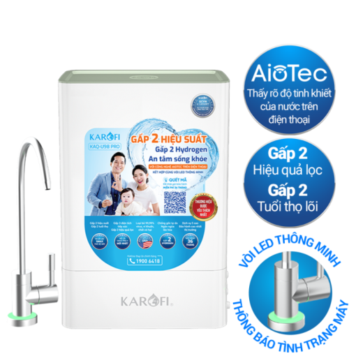 may loc nuoc ro karofi kaq u98 pro 9 - Máy lọc nước RO Karofi KAQ-U98 PRO