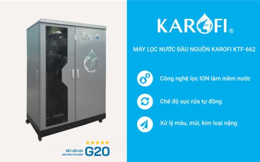 may loc nuoc tong karofi ktf 662 plus 2 - Máy lọc nước tổng Karofi KTF-662 Plus