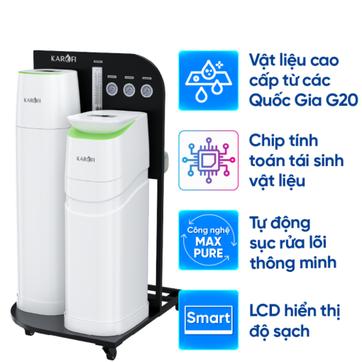 may loc tong trung tam karofi ktf 8888 - Máy lọc tổng trung tâm Karofi KTF-888