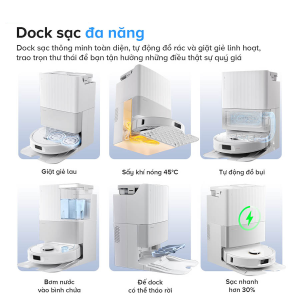 qrevo5ae - ROBOT HÚT BỤI LAU NHÀ ROBOROCK QREVO 5AE