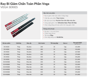 ray bi giam chan grandx xv m450b 2 - Ray bi giảm chấn GrandX XV.M450B
