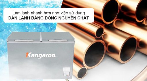 tu dong kangaroo kgfz389ng27 - Tủ Đông Kangaroo KGFZ389NG2