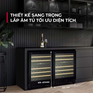 tu ruou hafele hw c129fb 533 17 011 1 - Tủ rượu HAFELE HW-C129FB 533.17.011