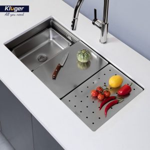 Chậu rửa bát KLUGER KWU8161FS-S86 Plus