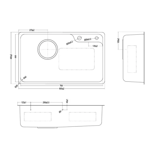 Chau rua bat KLUGER KH8048SL Plus 3 800x800 1 - Chậu rửa bát KLUGER KH8048SL Plus