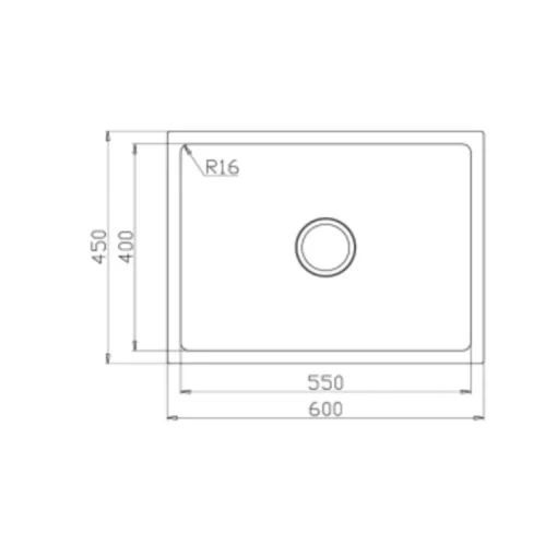 Chau rua bat KLUGER KU6045FS 800x800 1 - Chậu rửa bát KLUGER KU6045FS