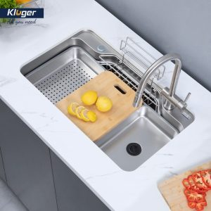 Chau rua bat Kluger KF7848FS lap am 2 - Chậu rửa bát KLUGER KF7848FS-S78 Plus