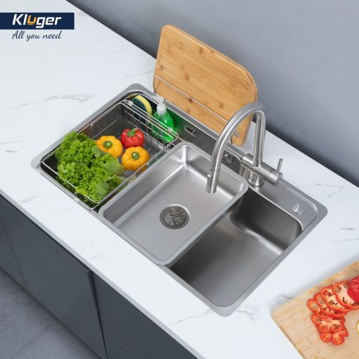 Chậu rửa bát Kluger KH8048FS-S80 Plus