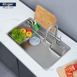 Chau rua bat Kluger KH8048FS S80 Haru Series 4 1 - Chậu rửa bát KLUGER KH8048SL Plus