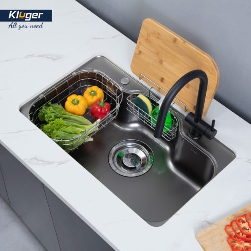 Chau rua bat Kluger KT8050FB S80 Plus 1 - Chậu rửa bát KLUGER KT8050FB-S80 Plus