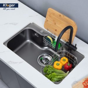 Chau rua bat Kluger KT8050FB S80 Plus 2 - Chậu rửa bát KLUGER KT8050FB-S80 Plus