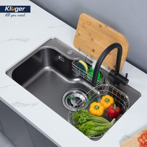 Chau rua bat Kluger KT8050FB S80 Plus 2 - Chậu rửa bát KLUGER KT8050FB-S80 Plus