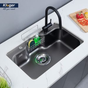 Chau rua bat Kluger KT8050FB S80 basic 4 1 - Chậu rửa bát KLUGER KT8050FB-S80 Plus