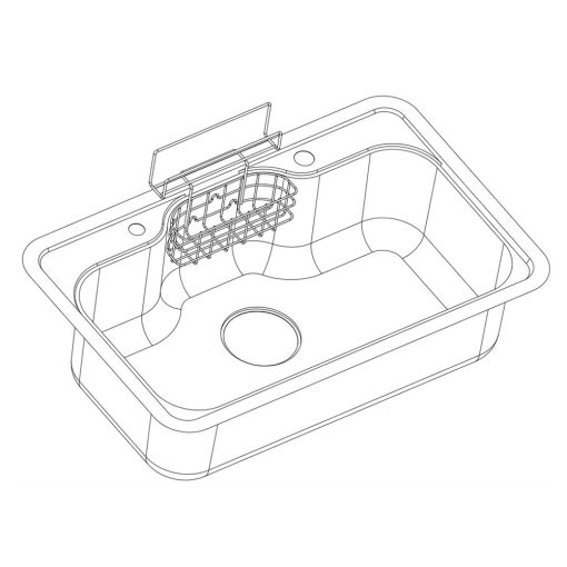 Chậu rửa bát KLUGER KT8050FB-S80 Plus
