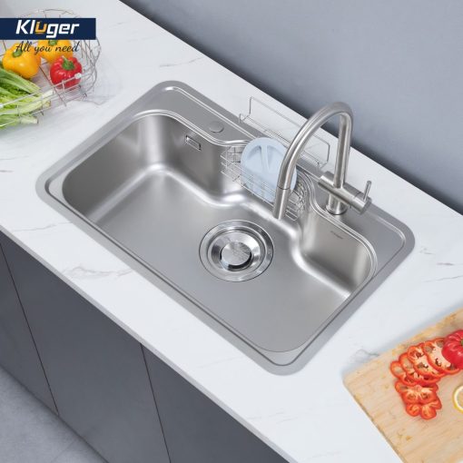 Chậu rửa bát KLUGER KT8050FS-S80 Plus