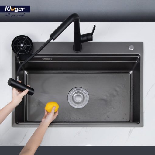 Chau rua bat Kluger KWF8161FB S76 K600 11 1 - Chậu rửa bát KLUGER KWF8161FB-S76 Plus
