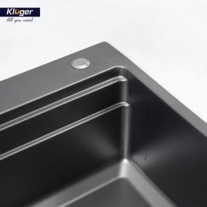 Chậu rửa bát KLUGER KWF8161FB-S76 Plus