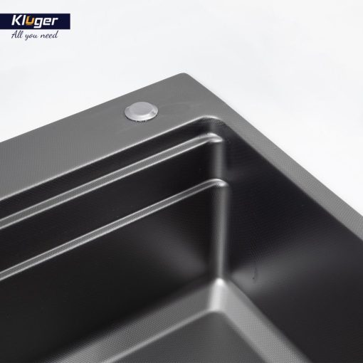 Chậu rửa bát KLUGER KWF8161FB-S76 Plus