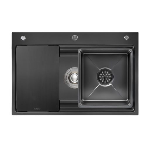 Chậu rửa bát KLUGER KWF8161FB-S76 Plus