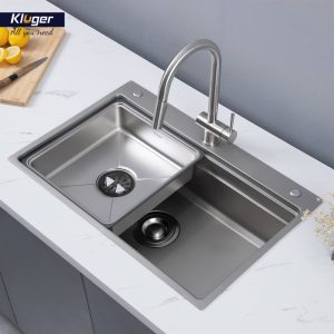 Chậu rửa bát KLUGER KWF8161FS-S76 Plus