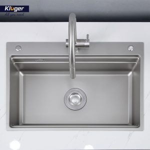 Chậu rửa bát KLUGER KWF8161FS-S76 Plus