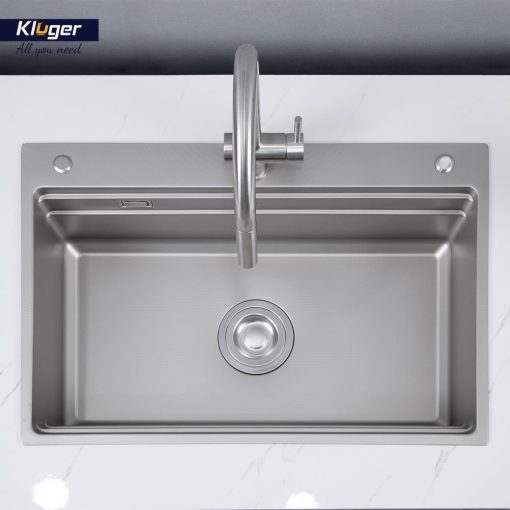 Chậu rửa bát KLUGER KWF8161FS-S76 Plus