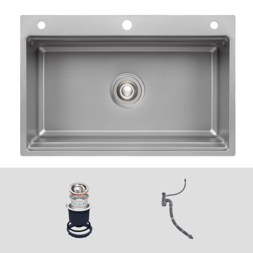 Chậu rửa bát KLUGER KWF8161FS - S76