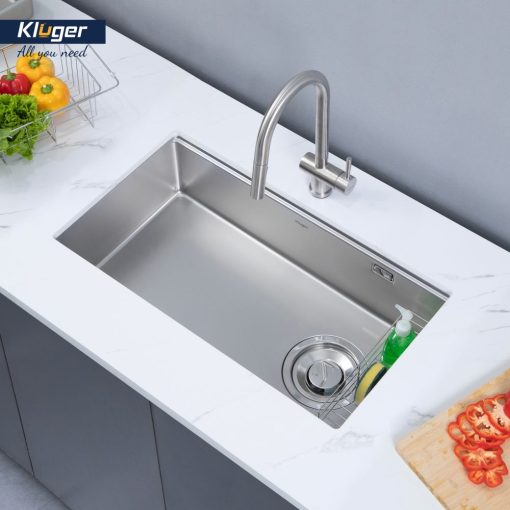 Chau rua bat Kluger KY8048SL TOYA 1 3 - Chậu rửa bát KLUGER KY7545SL-S75 Plus