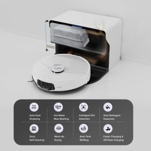 Roborock S8 Max Ultra co he thong nap lai va xa nuoc 3 1536x1536 1 - ROBOT HÚT BỤI LAU NHÀ ROBOROCK S8 MAXV ULTRA-TỰ ĐỘNG CẤP XẢ NƯỚC