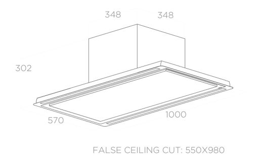 SP Hilight Glass Technology 3 - MÁY HÚT MÙI ELICA HILIGHT GLASS H30 WH/A/100