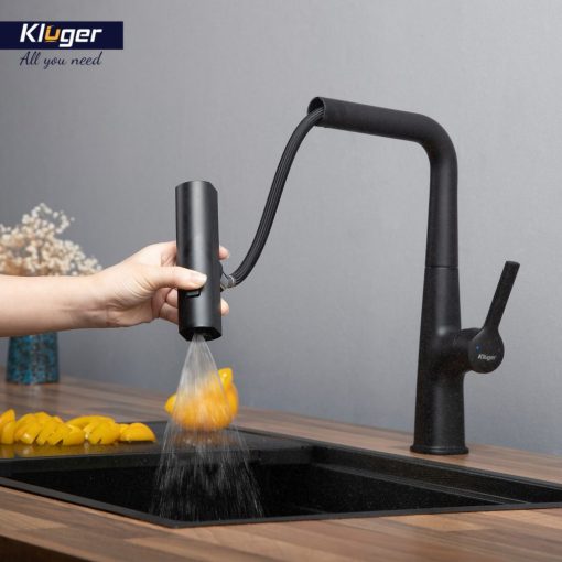 Voi rua bat Kluger KLF00018B 6 - Vòi rửa bát KLUGER KLF0018B