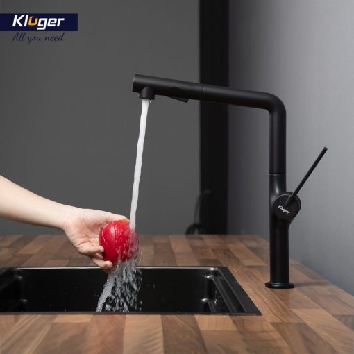 Voi rua bat Kluger KLF0001B 7 - Vòi rửa bát KLUGER KLF0001B