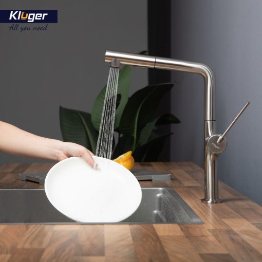 Voi rua bat Kluger KLF0001S 5 - Vòi rửa bát KLUGER KLF0001S