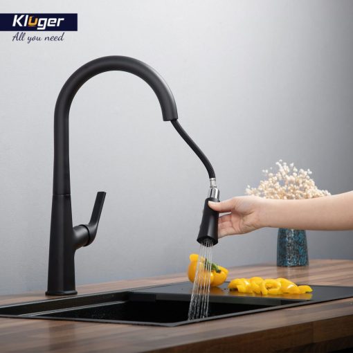 Voi rua bat Kluger KLF0002B 16 - Vòi rửa bát KLUGER KLF0002B