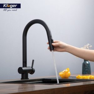 Voi rua bat Kluger KLF0008B 11 - Vòi rửa bát KLUGER KLF0008B