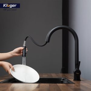 Voi rua bat Kluger KLF0008B 6 - Vòi rửa bát KLUGER KLF0008B
