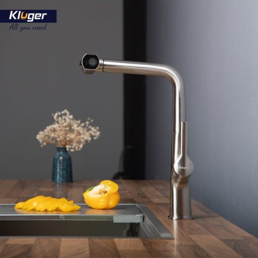 Voi rua bat Kluger KLF0018S 2 - Vòi rửa bát KLUGER KLF0018S