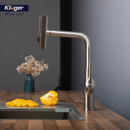 Voi rua bat Kluger KLF0018S 3 - Vòi rửa bát KLUGER KLF0018S
