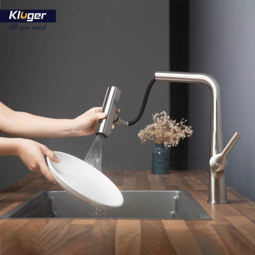 Voi rua bat Kluger KLF0018S 5 - Vòi rửa bát KLUGER KLF0018S