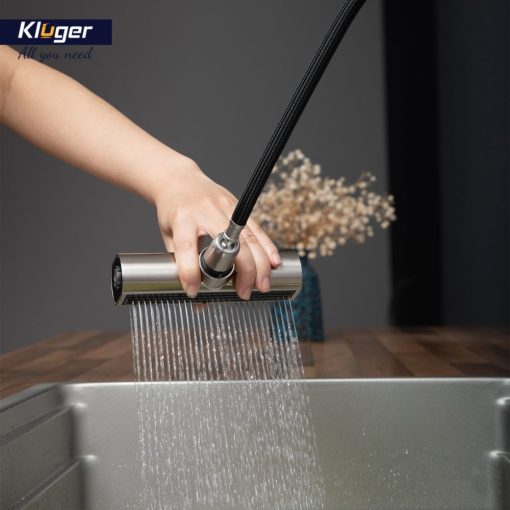 Voi rua bat Kluger KLF0018S 9 - Vòi rửa bát KLUGER KLF0018S