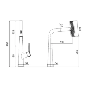 Vòi rửa bát KLUGER KLF0018S